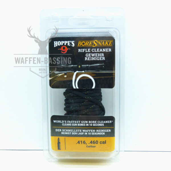 Hoppe's "BORE SNAKE" Waffenreinigungsschnur für Gewehre in Kal. .416, .460