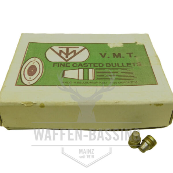 V.M.T. Semi-Wadcutter Bleigschosse mit Fettrille, Kal. .45ACP (.452), 185 grain