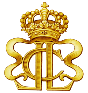 Goldenes Logo Auguste Lebeau Courally Waffenhersteller