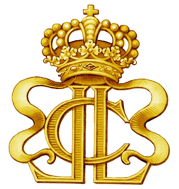 Goldenes Logo Auguste Lebeau Courally Waffenhersteller