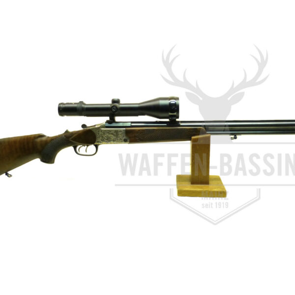Luxus Blaser Bockbüchsflinte ES700 Kal. 5,6 x 50R Magnum - 16/70, Gebrauchtwaffe, ZFR Zeiss Diavari-VM 3-12x56 T*
