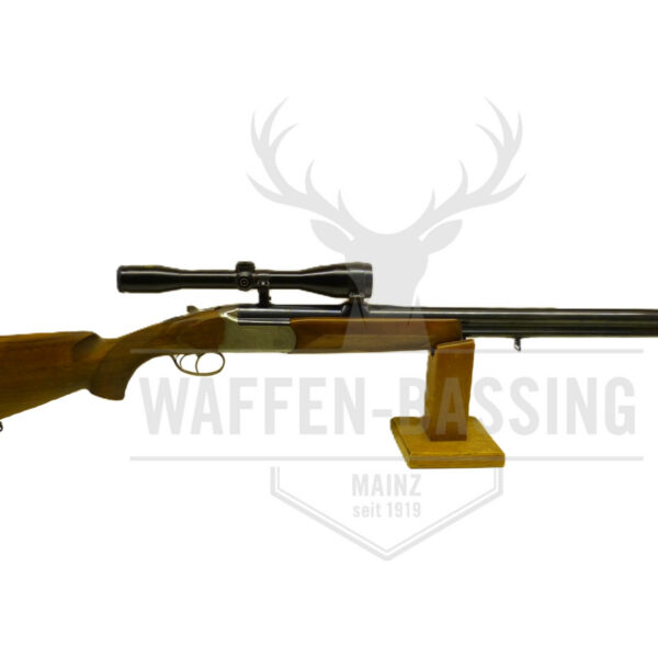 Bockbüchsflinte Renato Gamba Modell Bayern, Kal. 7x65R, 12/70, Gebrauchtwaffe und ZFR Schmidt & Bender 6x42
